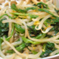 くっくのん's cooksnap of when they made ほうれん草ともやしのナムル.
