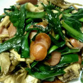 SKB34's cooksnap of when they made ちょっと中華風♪舞茸とニラの炒め物.