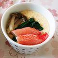 ★3ca★'s cooksnap of when they made レンジで簡単茶碗蒸し☆ひなまつりにも.