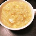 うなちゃん！'s cooksnap of when they made 毛ガニのみそ汁で雑炊.