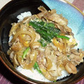 こもりんあここ's cooksnap of when they made 他人丼風焼き肉のたれ丼？？？.