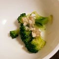 やました☆'s cooksnap of when they made 離乳食　ﾌﾞﾛｯｺﾘｰのそぼろあんかけ.