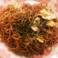 ☆yopipi's cooksnap of when they made Ｗソースが決めて☆我が家の焼きそば.