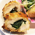 みにみに♡'s cooksnap of when they made 鶏胸肉のほうれん草とチーズのはさみ揚げ.