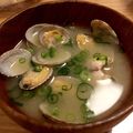 ☆misacchi's cooksnap of when they made 出汁不要で美味しい「あさりの味噌汁」.