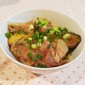 Richland☆Y's cooksnap of when they made ナスと豚バラ蒲焼風丼.
