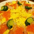 ムキサマ's cooksnap of when they made 秘技で超簡単♪胡瓜の飾り切り★付け合わせ.