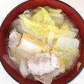 クック7VRM51☆'s cooksnap of when they made 豚バラ白菜のお味噌汁♥.