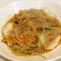 min0614's cooksnap of when they made カレイの野菜たっぷりあんかけ.