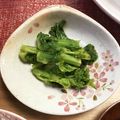 ユミパンダ's cooksnap of when they made ❀簡単で美味しい菜の花のおひたし❀.