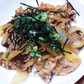 ellie21's cooksnap of when they made ワサビ風味の牛丼♡.