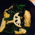 ゆうにゃ~♪'s cooksnap of when they made 牡蠣とレンコンのバター醤油炒め.
