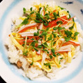 junpoko's cooksnap of when they made ＊簡単！節約ちらし寿司＊.