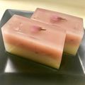 あゆくんママ☆'s cooksnap of when they made 春にぴったり✿三層のさくらようかん.