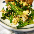 matiyo's cooksnap of when they made 菜の花と炒り卵の和え物.