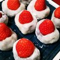 つむつむ母's cooksnap of when they made 見栄え最高♪いちご大福★簡単レンジ白玉粉.