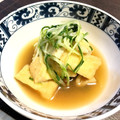 chiantiaki's cooksnap of when they made 水菜と油揚げの煮浸し.