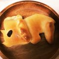 ゆうこりく's cooksnap of when they made 恐竜パン♪　トリケラトプス.
