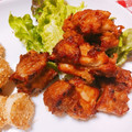 しばちゃそ's cooksnap of when they made 鶏の唐揚げ（焼肉のたれ）.