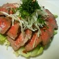 ＠まつぼっくり's cooksnap of when they made キッチンタイマーで牛のたたき.