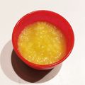 なつき☆ミ's cooksnap of when they made 離乳食初期･中期*ｶﾎﾞﾁｬと麩ﾄﾛﾄﾛ.