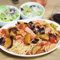 ことまるちゃん's cooksnap of when they made トマト缶で簡単ランチ♩春キャベツのパスタ.
