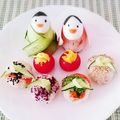 ふーてんのひなさん's cooksnap of when they made ひな祭りウズラデコ♪.