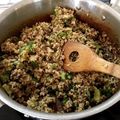 pearl9164's cooksnap of when they made ピリ辛挽き肉チャーハン.