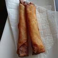 ゆなほむcrea's cooksnap of when they made 春巻の皮で　チーズスティック.