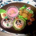 サユりん's cooksnap of when they made ＊キャラ弁＊　ひな祭りに✿おひなさま.