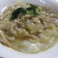 miyuki12's cooksnap of when they made きのこたっぷり◆◇澄ましあん雑煮.