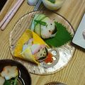 sakmo's cooksnap of when they made キャラ弁♡ひなまつりお雛様とお内裏様.