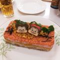 ぱーちゃんまーちゃん's cooksnap of when they made 超簡単！ひな祭り押し寿司♡.