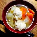e_shiori's cooksnap of when they made 生姜＆ネギたっぷりの肉団子汁♡.