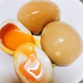 クック7NM30I☆'s cooksnap of when they made 限界半熟ゆで卵で限界味玉☆型崩れなし！.