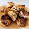 mthrk's cooksnap of when they made 餡子とクルミの和スコーン@BP.