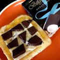 ♥みぃさん♥'s cooksnap of when they made チョコとマーマレードのチーズトースト.