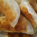 のりたぁーん's cooksnap of when they made 余った餃子の皮でおつまみ♡.