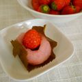 shu-vla's cooksnap of when they made ひな祭り♡いちご桜餅.