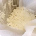 min0614's cooksnap of when they made 材料２つで簡単カッテージチーズ.