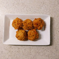 linhua's cooksnap of when they made 鶏胸肉のさつま揚げ風.