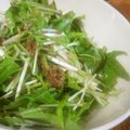 低カロ探検隊's cooksnap of when they made 火＆包丁要らず☆水菜の梅わさおかか和え.