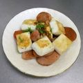 ☆ありか358☆'s cooksnap of when they made 魚肉ソーセージとはんぺんの炒め物.