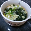 ポンポコあぽろ's cooksnap of when they made いつでもどこでも♪わかめスープ.