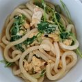 ゆゆいし's cooksnap of when they made 受験生応援レシピ♪　豆苗たまごとじうどん.