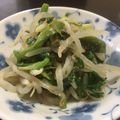 lili5963's cooksnap of when they made セリともやしのゴマ柚子胡椒和え♪.