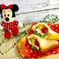３匹の大ぶたママ's cooksnap of when they made クリームチーズとサラダチキンのポケサン.