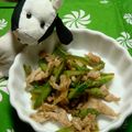 うっし〜's cooksnap of when they made 春の香り☆うどと豚肉の炒め物.