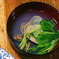 にゃにゃP's cooksnap of when they made はまぐりの潮汁.