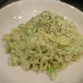 クックVB7V9S☆'s cooksnap of when they made 鶏ひき肉と枝豆のクリームパスタ.